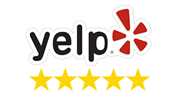 yelp 5 stars review logo